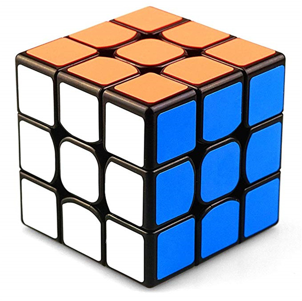 Classic Colorful Three Layers Competition Speed Cube Puzzle Toy