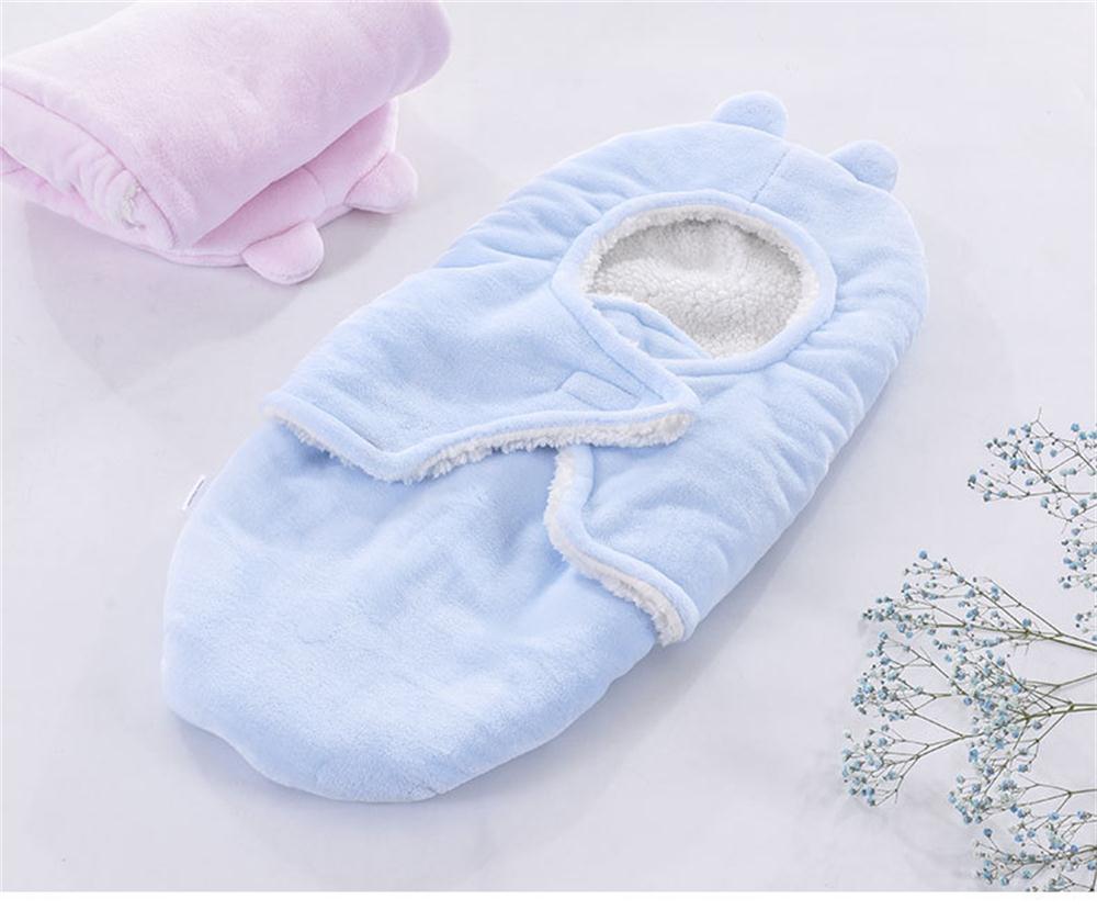 Baby Swaddling Soft Comfortable Warm Baby Blanket