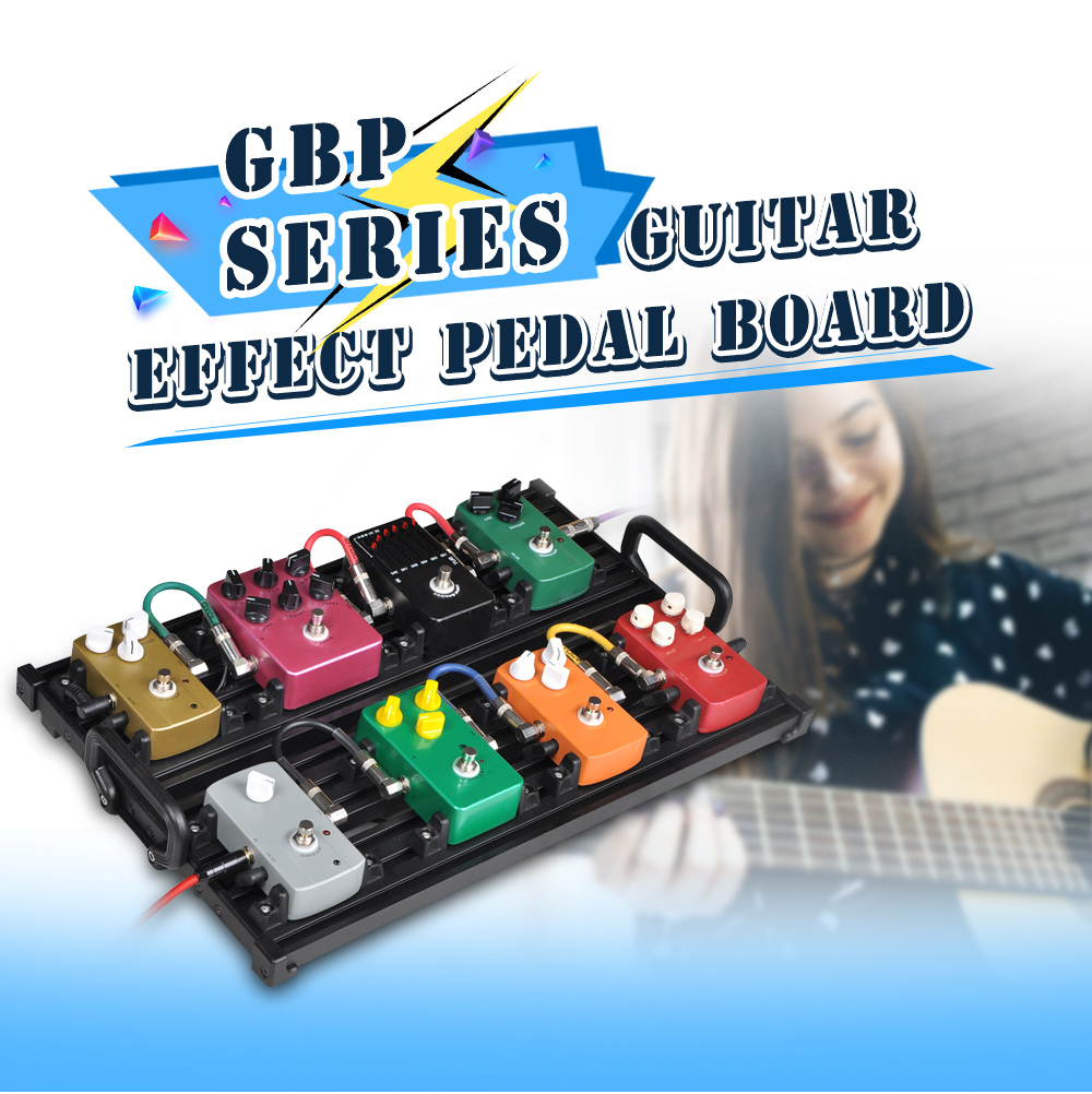 Qiaolejiang GPB - 01 Guitar Effect Pedal Aluminum Alloy Board with Bag Qiaolejiang GPB - 01 Guitar Effect Pedal Aluminum Alloy Board with Bag