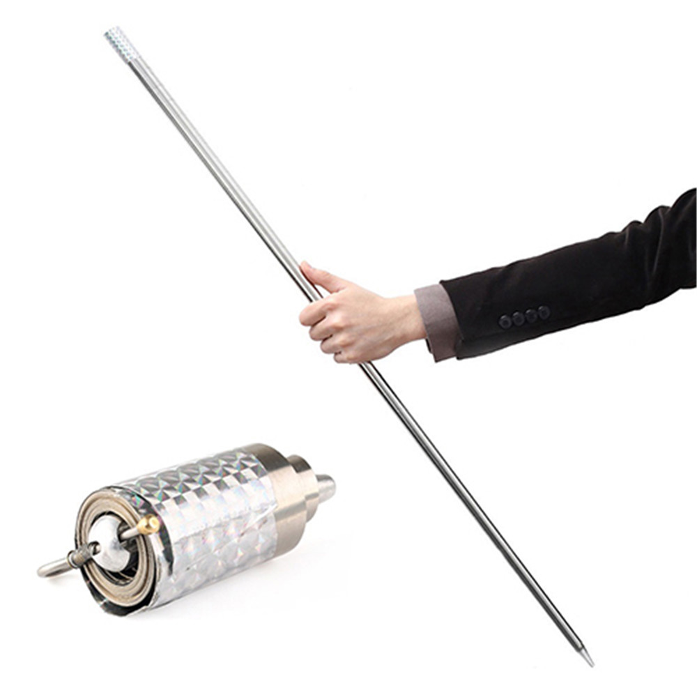 Appearing Cane Cudgel Metal Magic Close Up Illusion Silk To Wand Tricks Toy Appearing Cane Cudgel Metal Magic Close Up Illusion Silk To Wand Tricks Toy