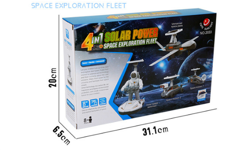 4 in 1 Solar Robot Children Science Education Toy 4 in 1 Solar Robot Children Science Education Toy