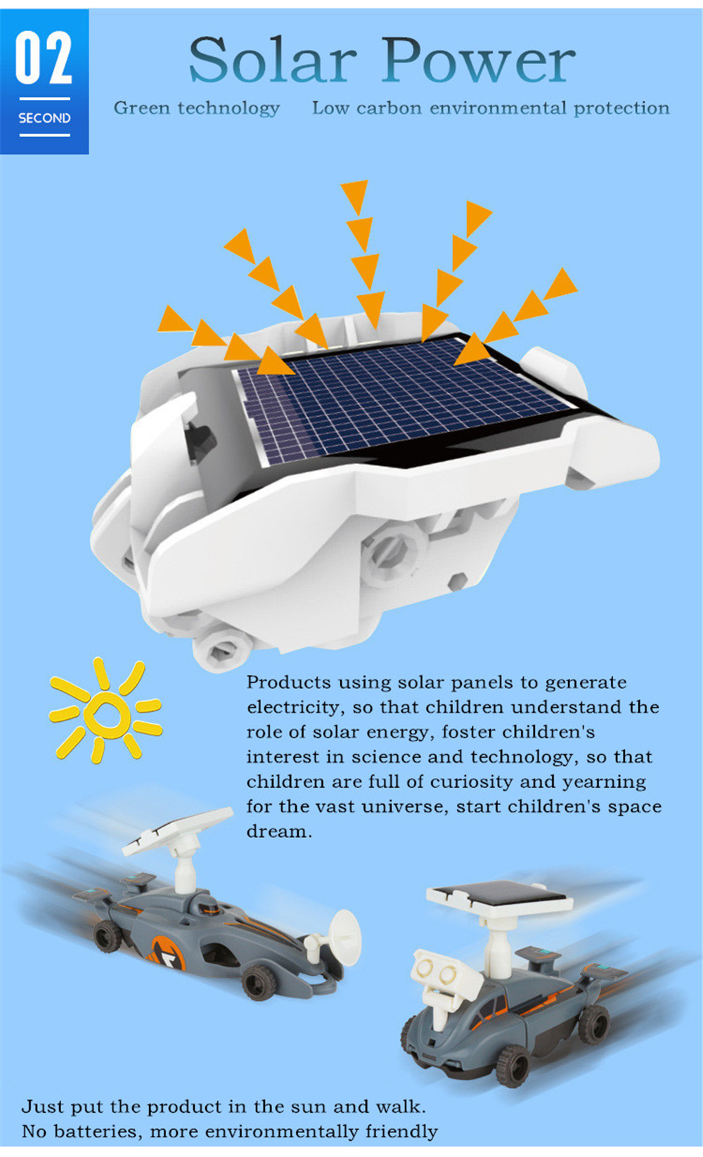 4 in 1 Solar Robot Children Science Education Toy 4 in 1 Solar Robot Children Science Education Toy