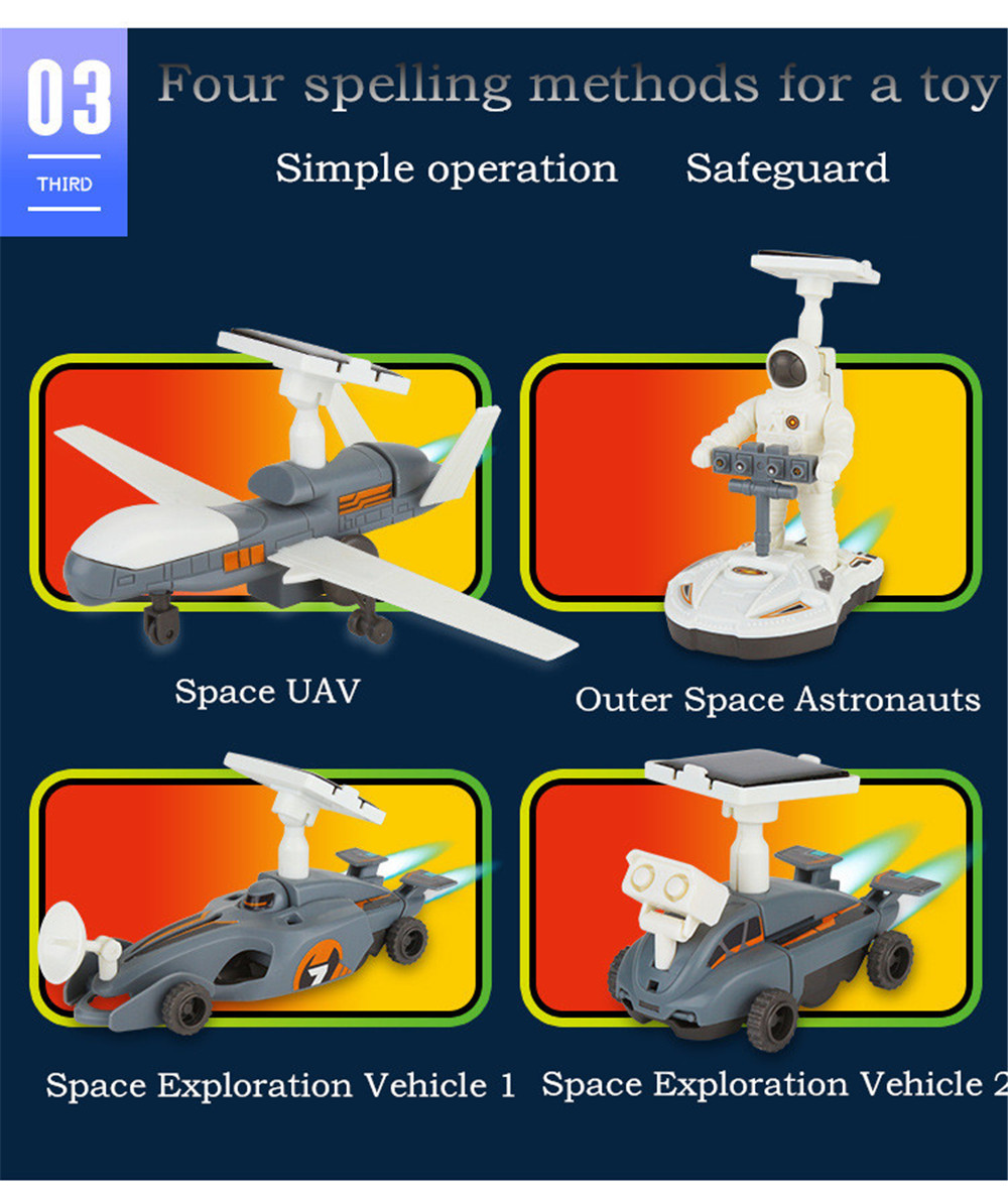 4 in 1 Solar Robot Children Science Education Toy 4 in 1 Solar Robot Children Science Education Toy