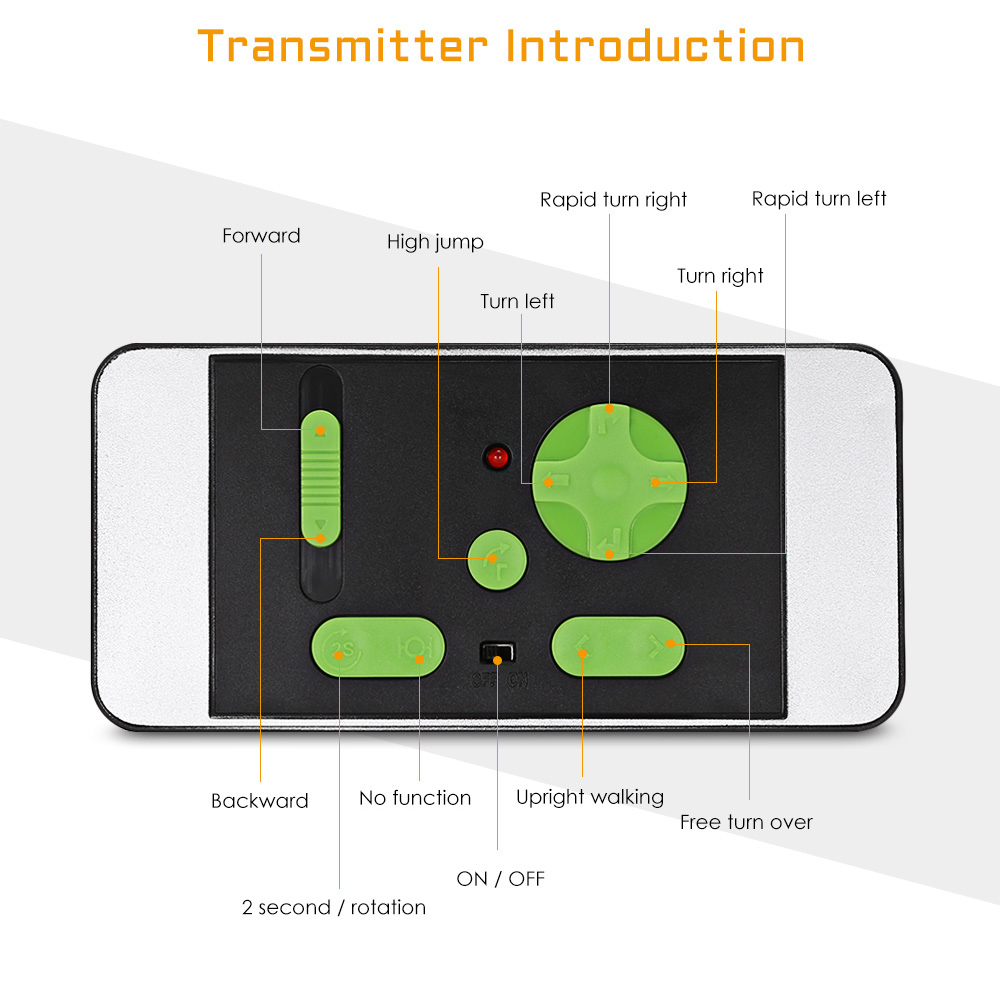 Paierge 2.4GHz Transmitter for Jumping Bouncing Car Paierge 2.4GHz Transmitter for Jumping Bouncing Car