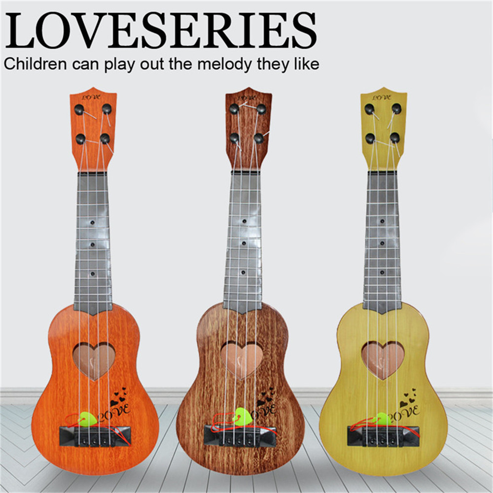 Mini Classical Ukulele Guitar 4 Strings Educational Musical Instrument Toy