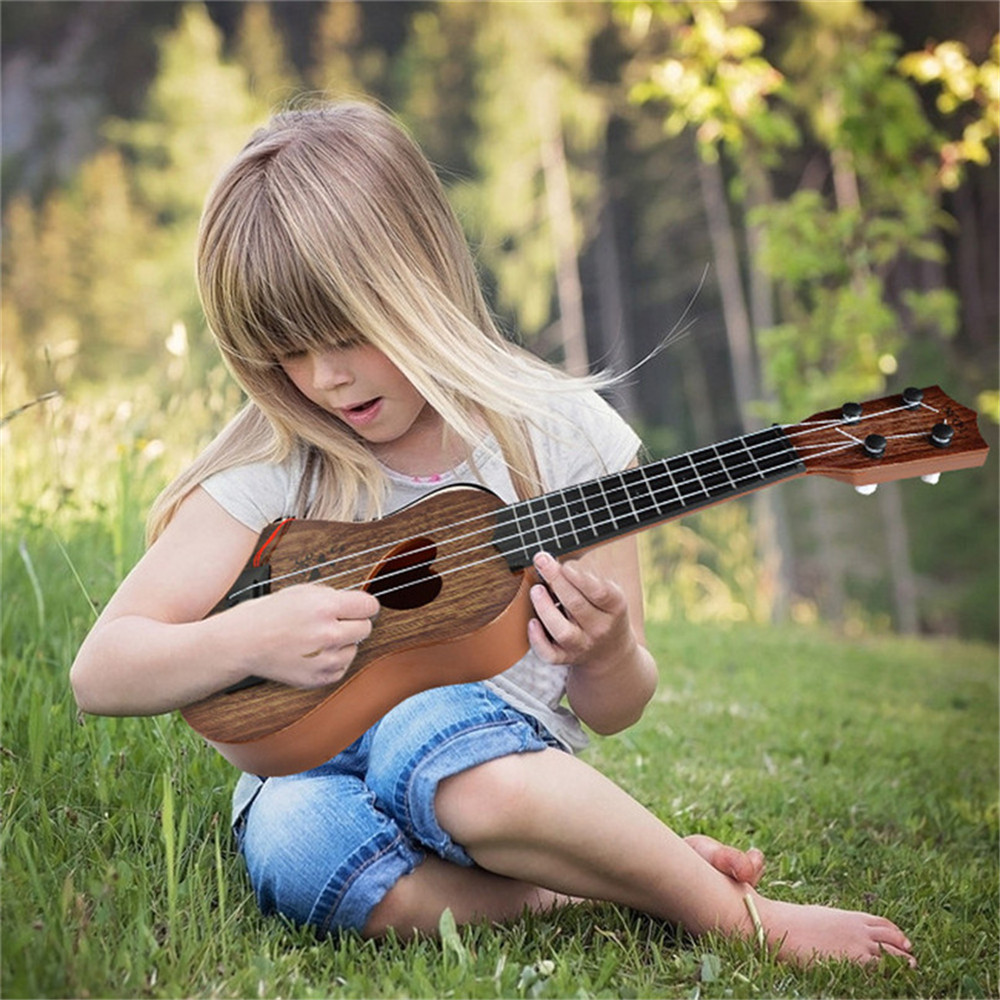 Mini Classical Ukulele Guitar 4 Strings Educational Musical Instrument Toy