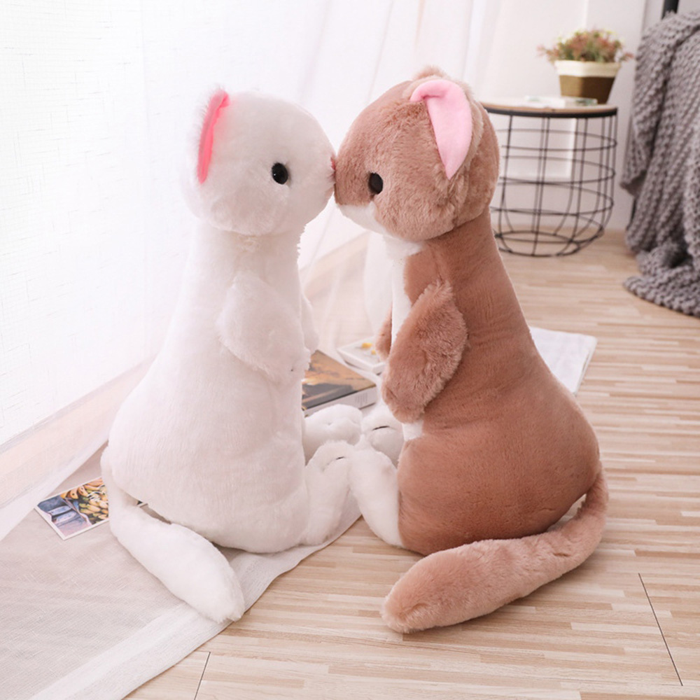 Creative Sitting Ferret Plush Toy Birthday Gift Creative Sitting Ferret Plush Toy Birthday Gift