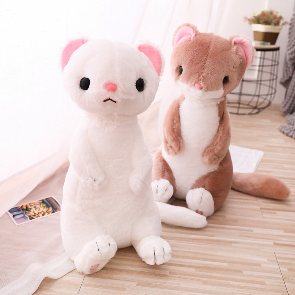 Creative Sitting Ferret Plush Toy Birthday Gift Creative Sitting Ferret Plush Toy Birthday Gift