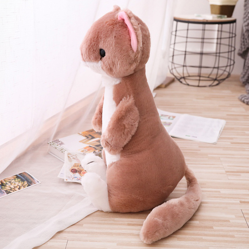 Creative Sitting Ferret Plush Toy Birthday Gift Creative Sitting Ferret Plush Toy Birthday Gift