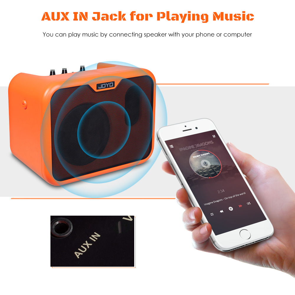 JOYO MA - 10A Acoustic Guitar Loud Speaker Amplifier JOYO MA - 10A Acoustic Guitar Loud Speaker Amplifier