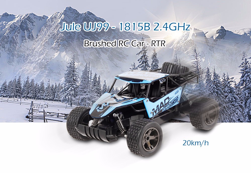 Jule UJ99 - 1815B 2.4GHz 1:20 RC Car RTR 20km/h / Shock Absorber / Impact-resistant PVC Shell Jule UJ99 - 1815B 2.4GHz 1:20 RC Car RTR 20km/h / Shock Absorber / Impact-resistant PVC Shell