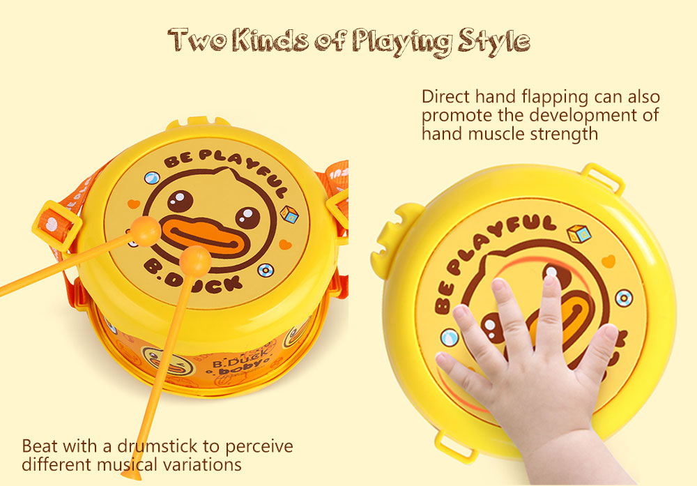 B.DUCK WL - BD005 Children's Double-sided Drum B.DUCK WL - BD005 Children's Double-sided Drum