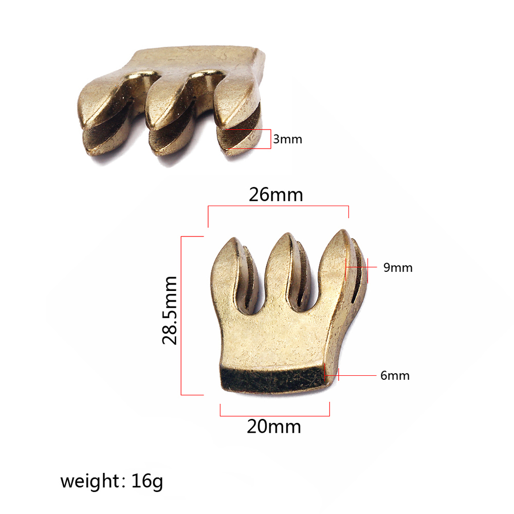 Violin Viola Practice Metal Mute Fiddle Silencer 3 Prong High Quality Accessorie