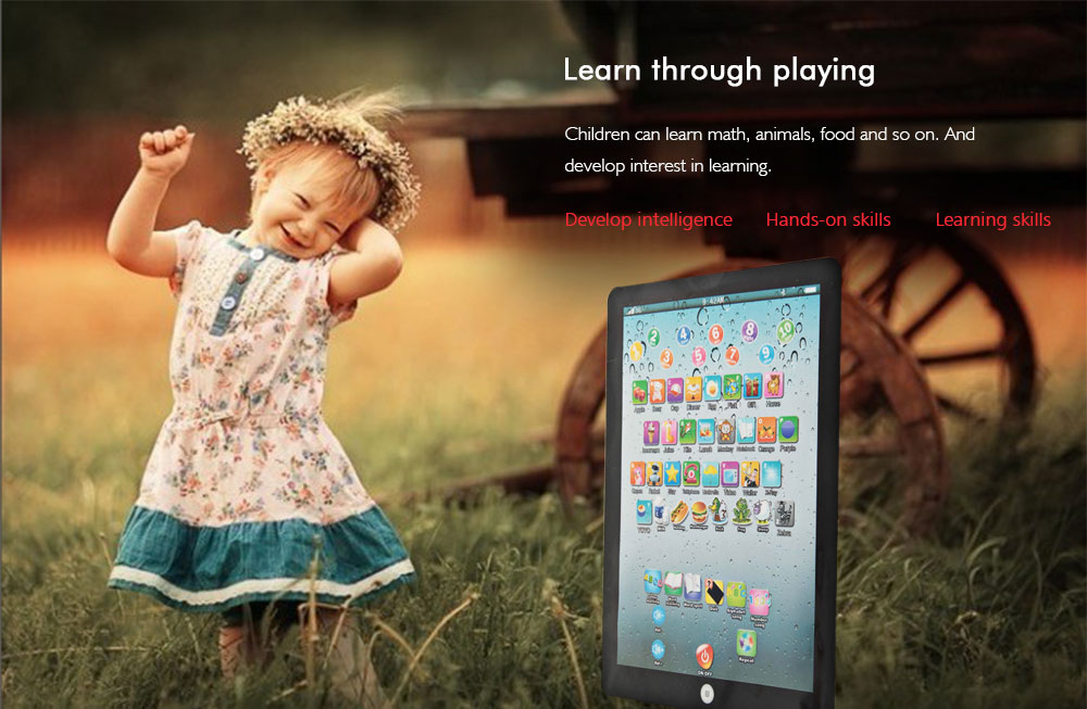 Touch Type Learning Machine of English Language Children Toys