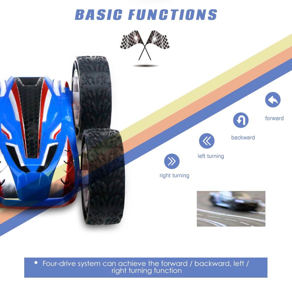 JJRC 9888 Double-sided Speed High-speed Stunt RC Car JJRC 9888 Double-sided Speed High-speed Stunt RC Car