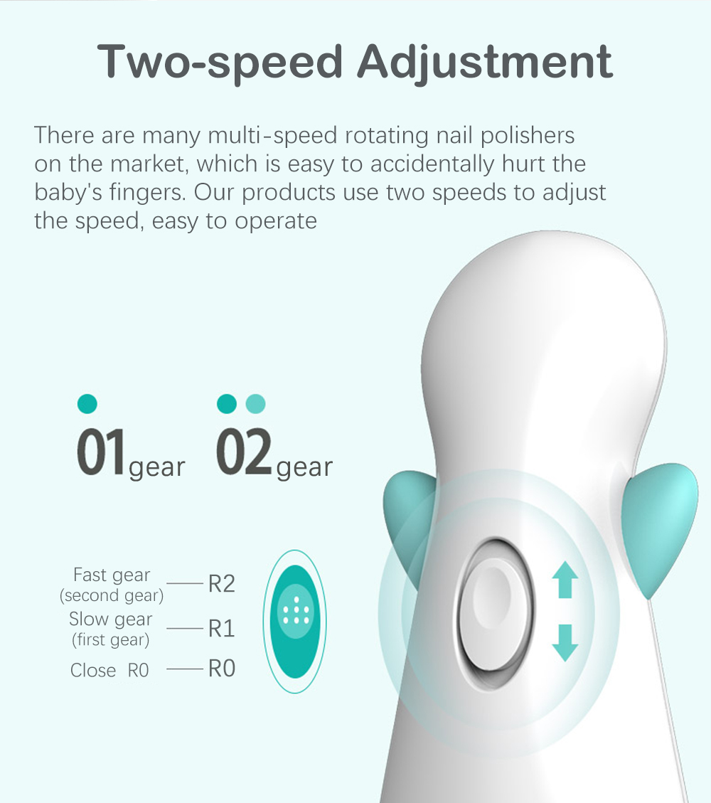 Electric Baby Nail Trimmer Scissors Polisher Newborn Manicure Knife Set Electric Baby Nail Trimmer Scissors Polisher Newborn Manicure Knife Set
