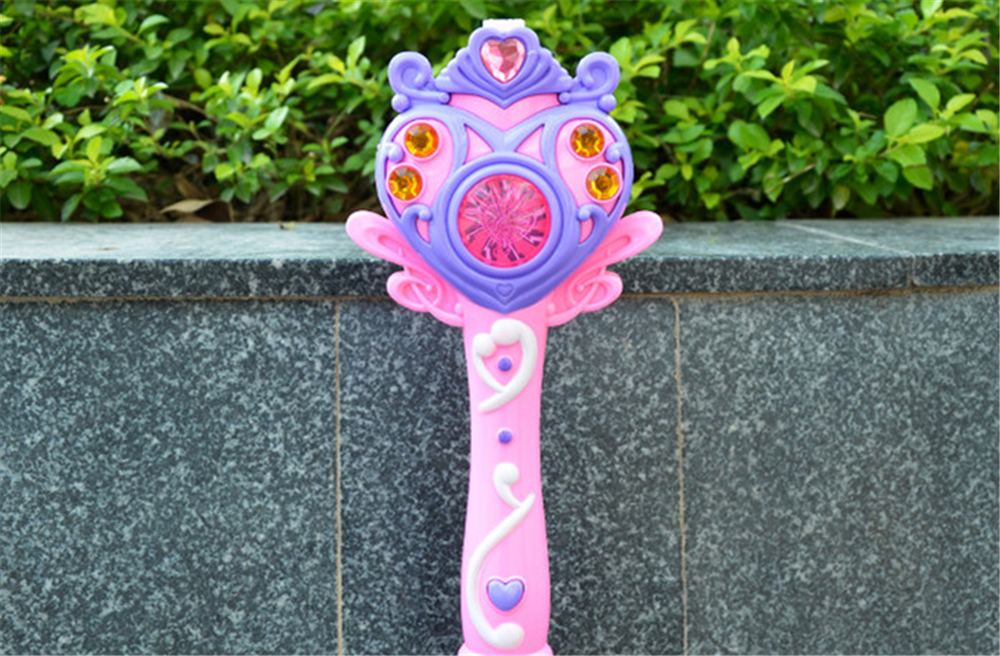 Music Magic Stick Electric Automatic Bubble Machine Blowing Bubble Toy Music Magic Stick Electric Automatic Bubble Machine Blowing Bubble Toy