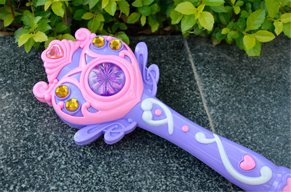 Music Magic Stick Electric Automatic Bubble Machine Blowing Bubble Toy Music Magic Stick Electric Automatic Bubble Machine Blowing Bubble Toy