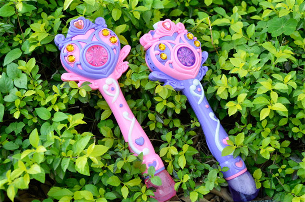 Music Magic Stick Electric Automatic Bubble Machine Blowing Bubble Toy Music Magic Stick Electric Automatic Bubble Machine Blowing Bubble Toy