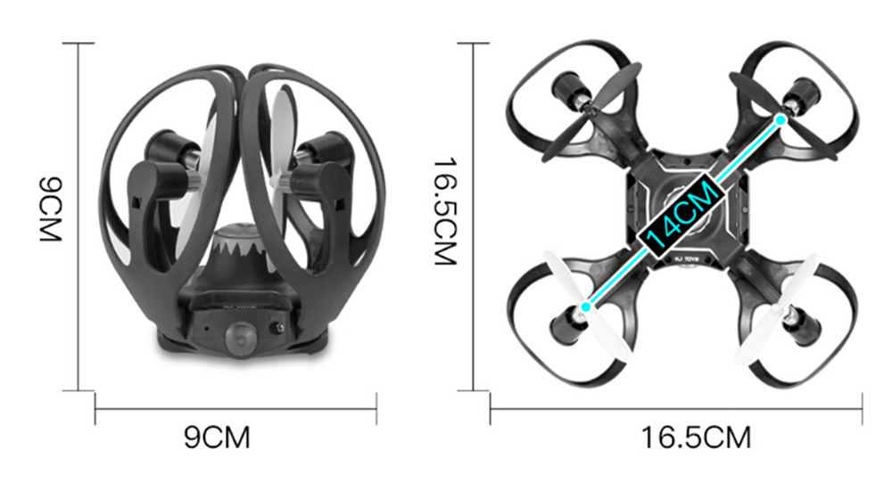 HJ TOYS HJ - W606 - 16 2.4G Glove Sensing RC Drone