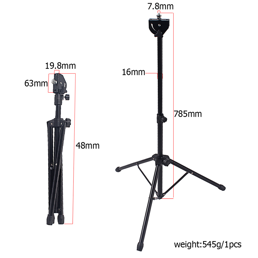 Adjustable Metal Tripod Dumb Drum Stand Holder