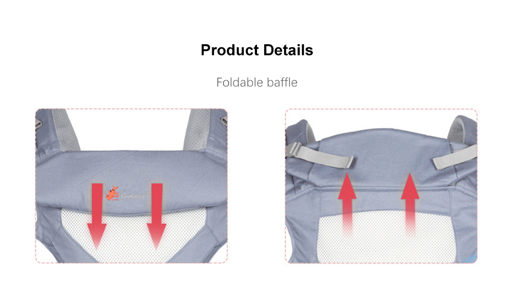 Gabesy Newborn 3 in 1 Ergonomic Baby Carrier Infant Sling Kid Backpack Hip Seat Gabesy Newborn 3 in 1 Ergonomic Baby Carrier Infant Sling Kid Backpack Hip Seat