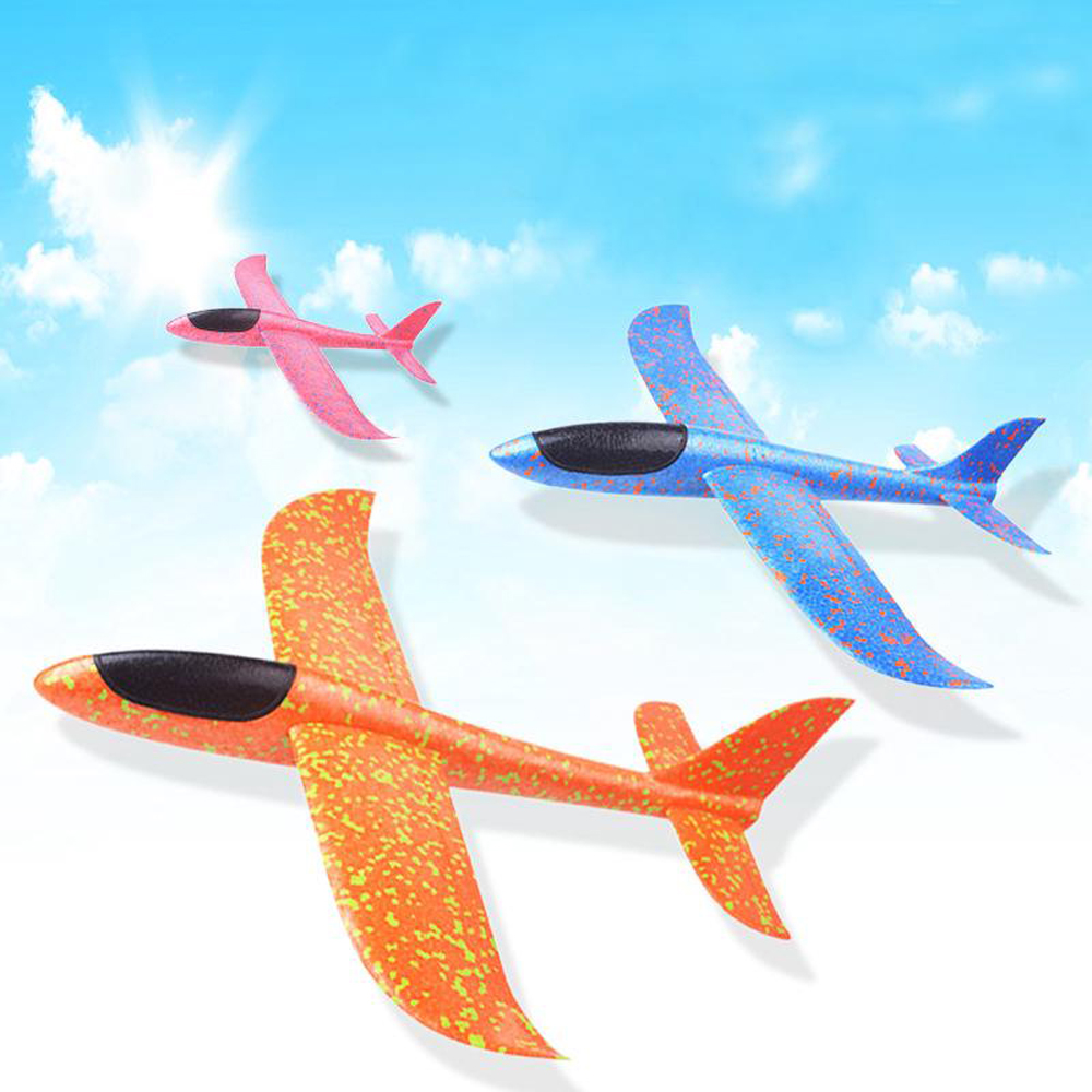 35CM DIY Hand Throw Flying Glider Planes Toys For Children Foam Aeroplane Model