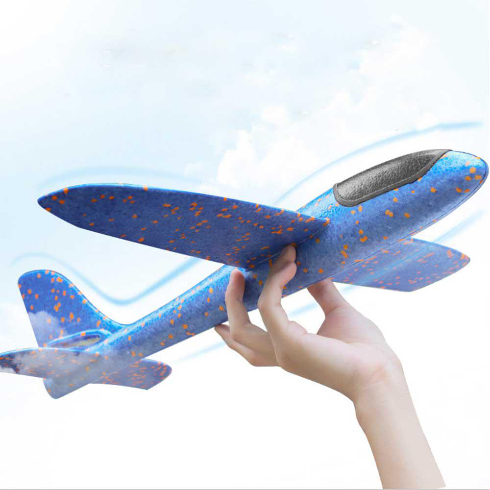 35CM DIY Hand Throw Flying Glider Planes Toys For Children Foam Aeroplane Model