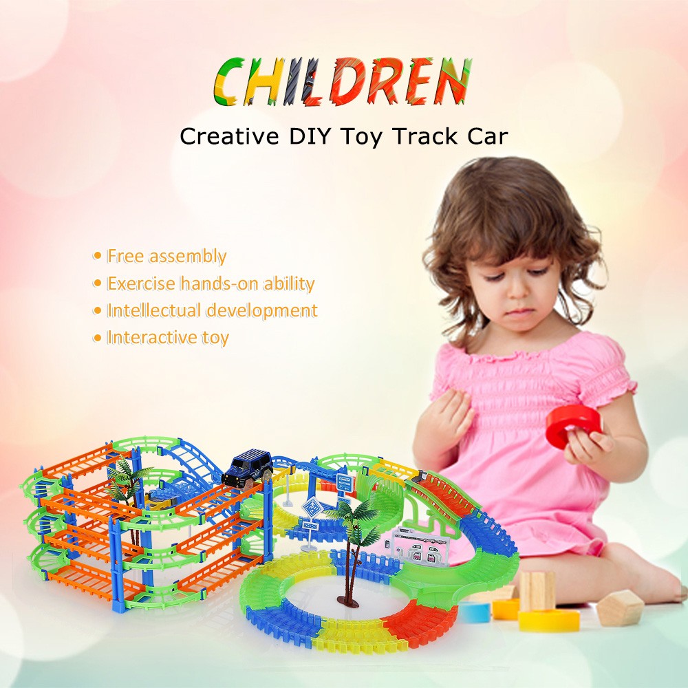 2003 Creative DIY Variety Track Toy Rail Car