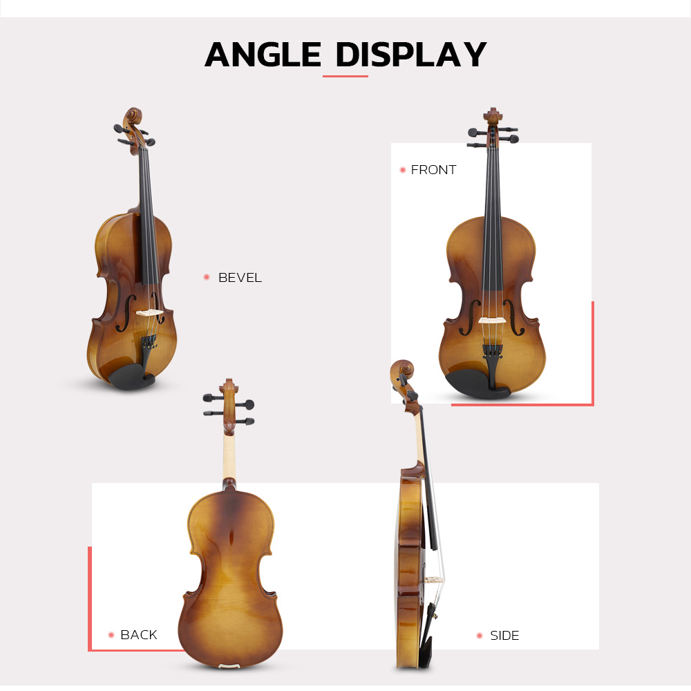 ASTONVILLA Retro Light Violin