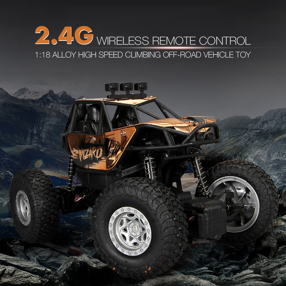 2030 2.4G Wireless Remote Control 1 / 18 Alloy High Speed Climbing Off-road Vehicle Toy