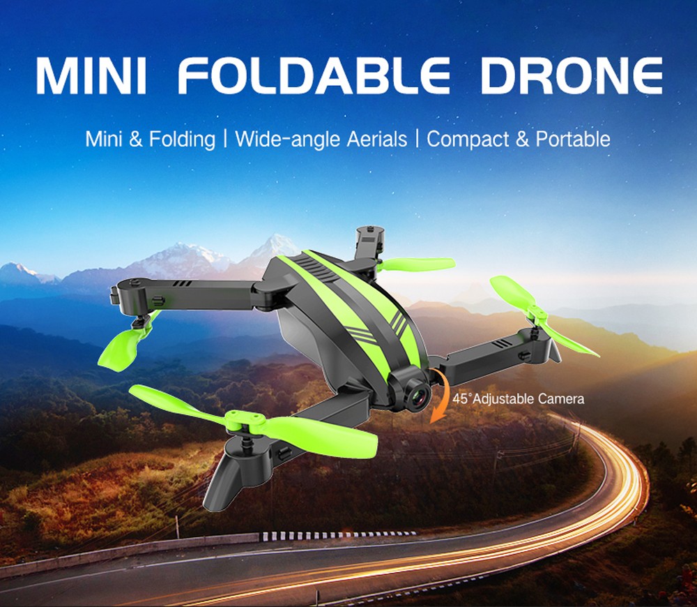 GW68 Folding Mini Drone - RTF Wide-angle Lens / Track Flight / Speed Switch