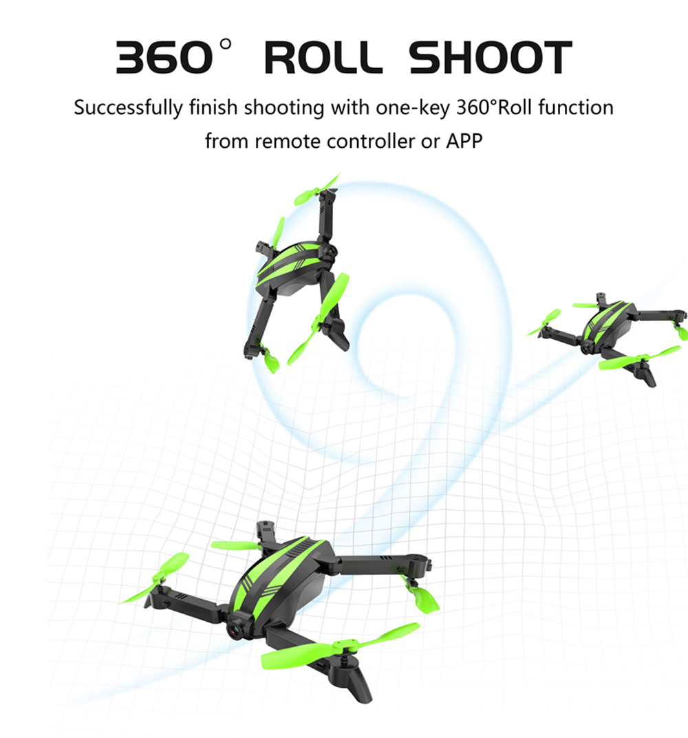 GW68 Folding Mini Drone - RTF Wide-angle Lens / Track Flight / Speed Switch