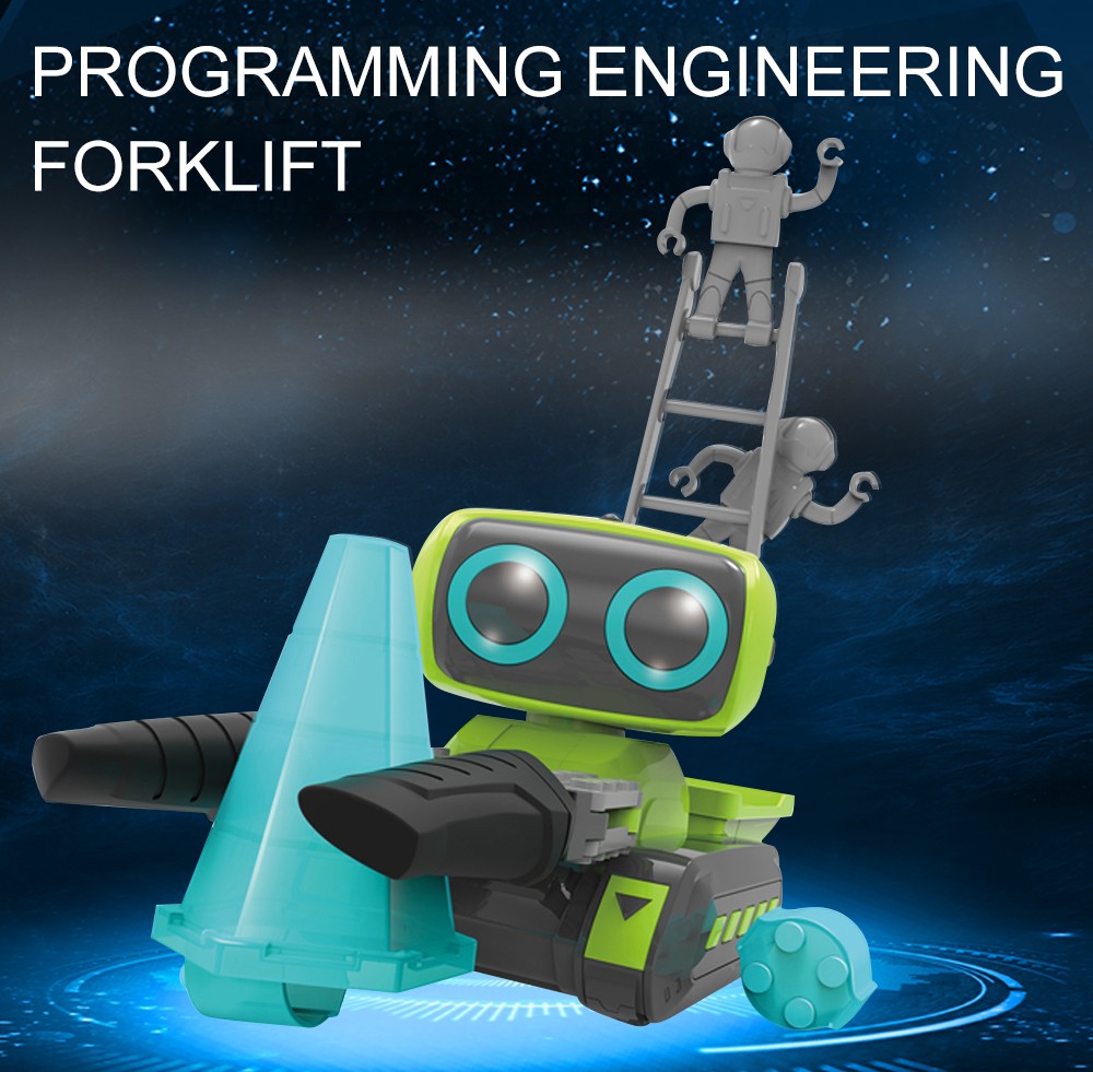 968 Intelligent Space Handling Engineering Vehicle Programming Robot Car