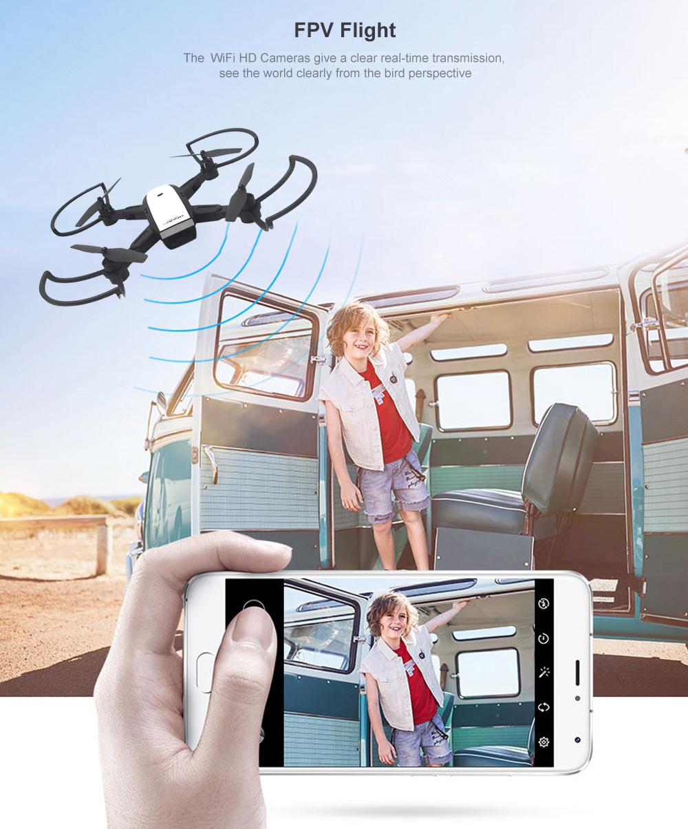 LH - X28WF WiFi FPV RC Drone GPS Altitude Hold Waypoint Point of Interest Follow One Key Return Quadcopter LH - X28WF WiFi FPV RC Drone GPS Altitude Hold Waypoint Point of Interest Follow One Key Return Quadcopter