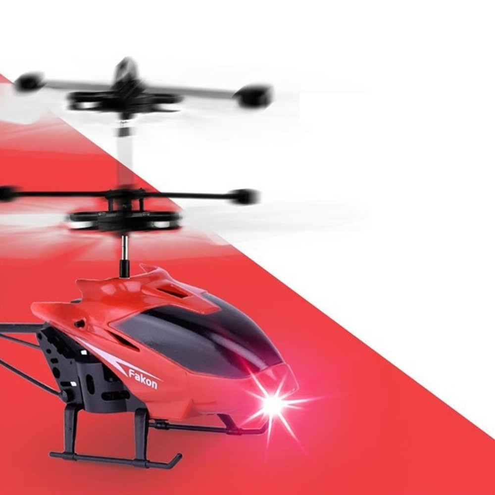 RC Hand Induction Flying Aircraft Helicopter Toys for Kids