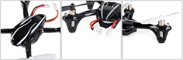 Hubsan x4 H107L Mini 4CH 2.4GHz RC 6-Axis Gyro Quadcopter