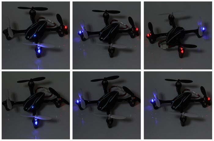 Hubsan x4 H107L Mini 4CH 2.4GHz RC 6-Axis Gyro Quadcopter