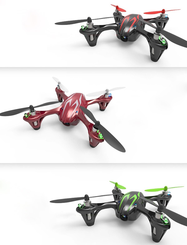 Hubsan x4 H107C Portable 4CH 6-Axis Gyro RC Quadcopter with 0.3MP HD Camera