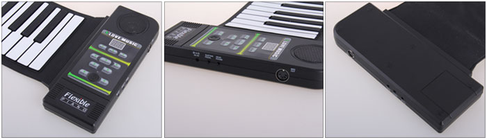 PN88S MIDI Roll Up Piano Kit with 88 Keys - 100 - 240V PN88S MIDI Roll Up Piano Kit with 88 Keys - 100 - 240V