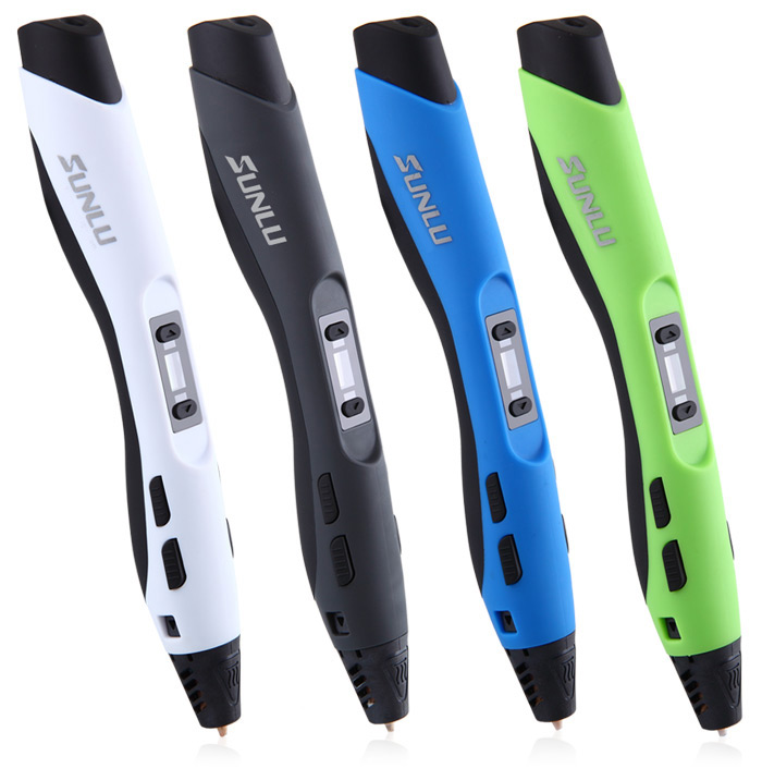 Sunlu SL - 300 Intelligent 3D Printer Pen Adjustable Spinning Speed