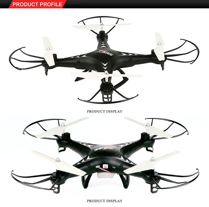 SJ X300 - 1CW 2.4GHz 4CH RC Quadcopter Drone WIFI Real-time Transmission with 0.3MP Camera