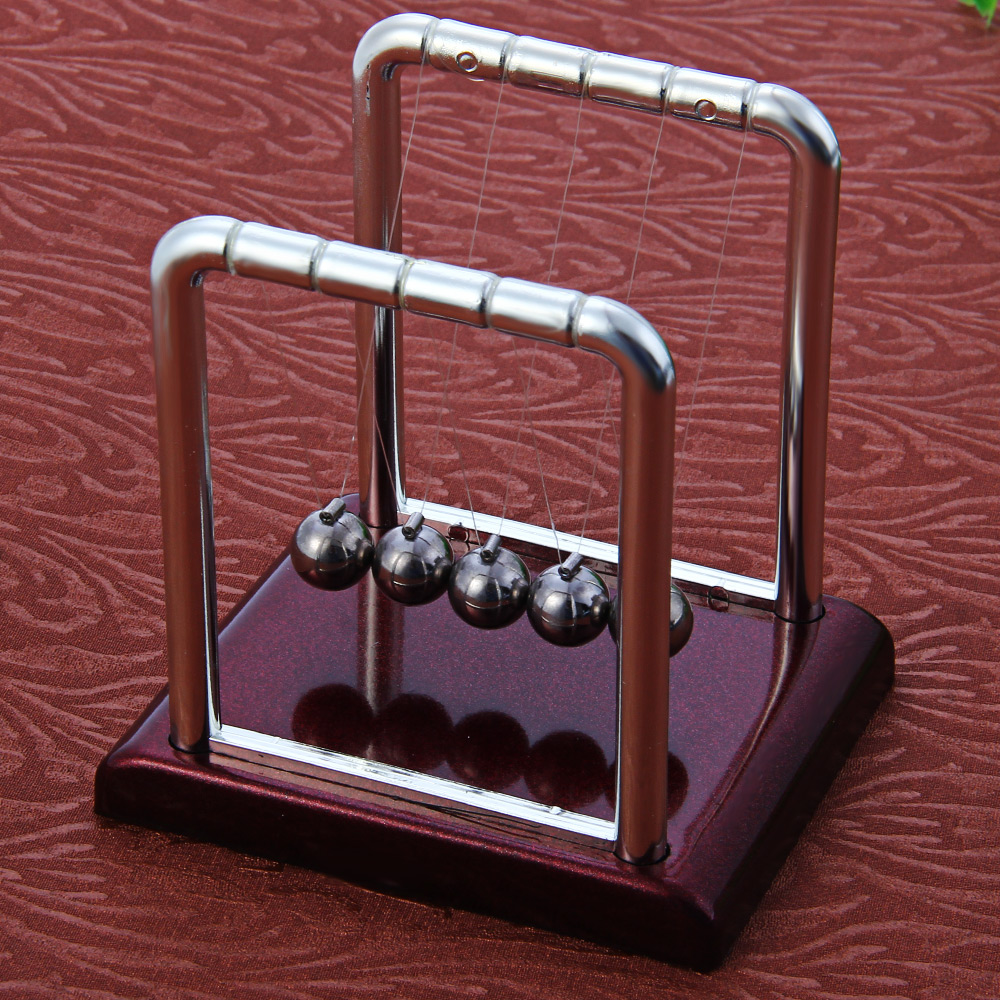 Newton Cradle Steel Balance Ball Desk Fun Toy Gift