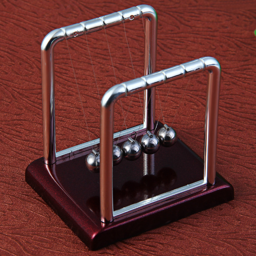 Newton Cradle Steel Balance Ball Desk Fun Toy Gift Newton Cradle Steel Balance Ball Desk Fun Toy Gift