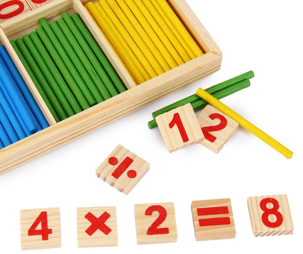 Montessori Mathematical Intelligence Stick Preschool Educational Toys Montessori Mathematical Intelligence Stick Preschool Educational Toys