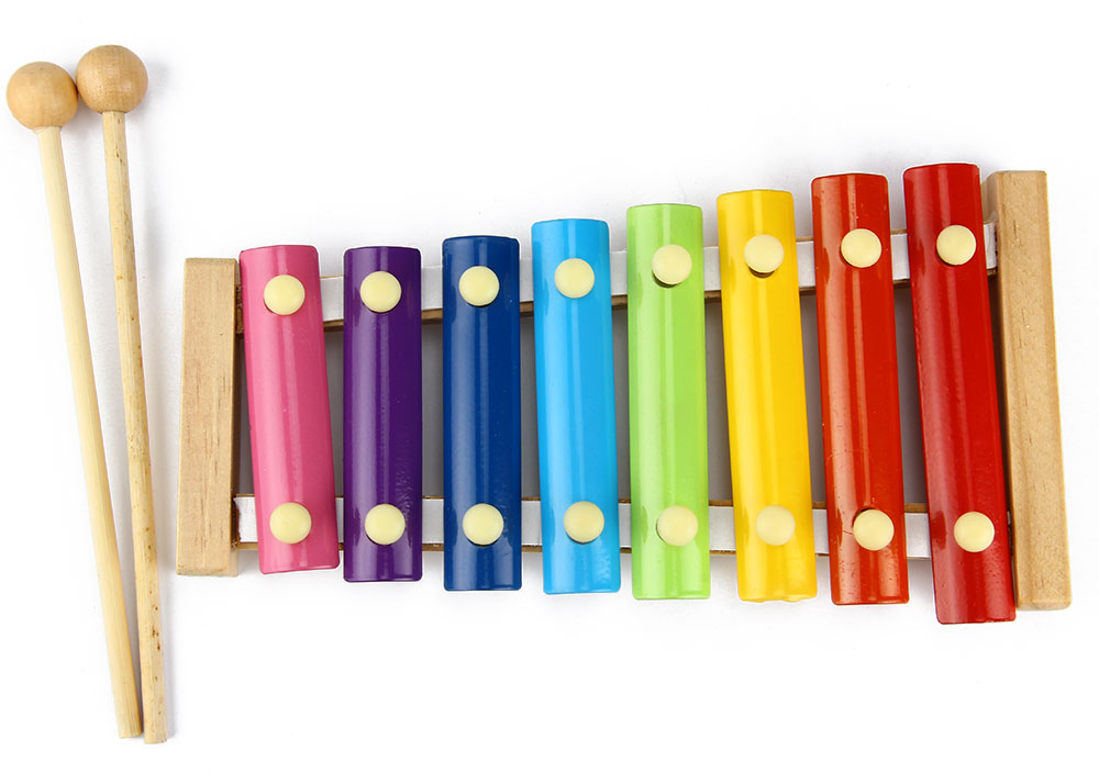 Kid Wooden 8 Notes Musical Toys Hand Knock Xylophone Educational Toys Kid Wooden 8 Notes Musical Toys Hand Knock Xylophone Educational Toys
