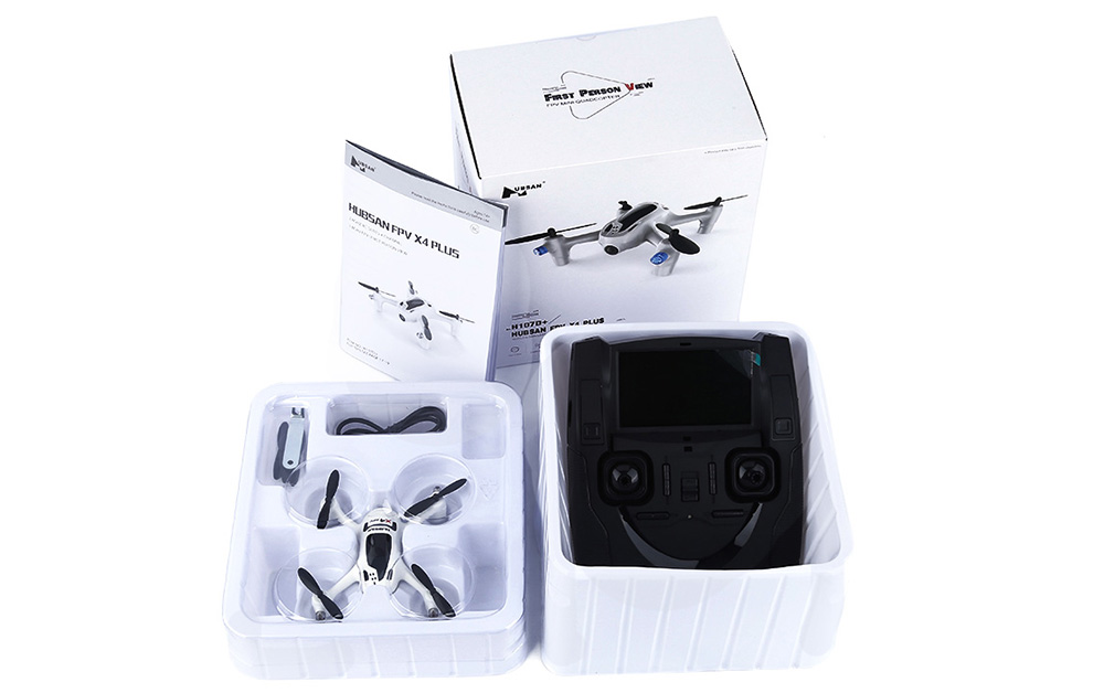 New Version Hubsan FPV X4 Plus H107D+ With 2MP 720P Wide Angle Camera RC Quadcopter