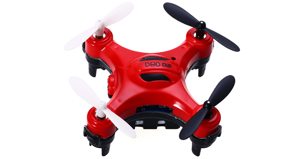 JJRC DHD D2 Mini 2MP Camera 2.4GHz 4 Channel 6 Axis Gyro Quadcopter 3D Rollover RTF Version