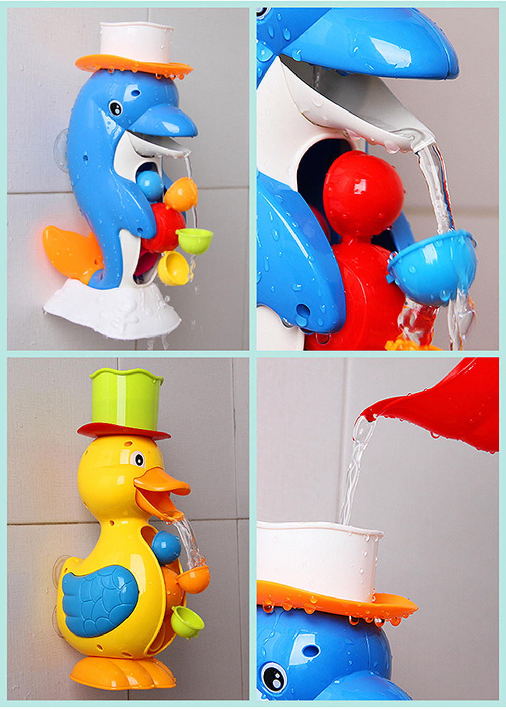 Baby Bath Taps Squirt Water Buttressed Spray Shower Toy Baby Bath Taps Squirt Water Buttressed Spray Shower Toy