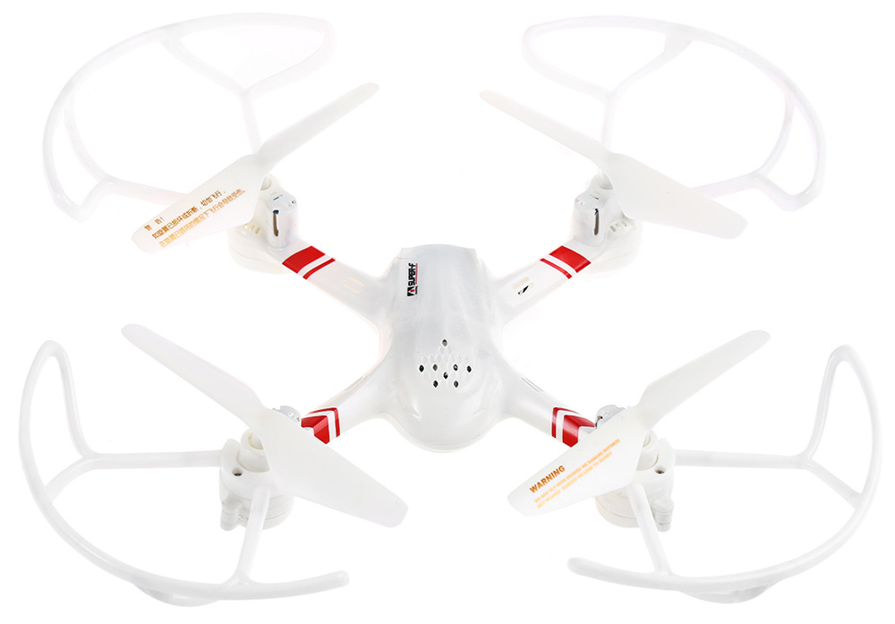 Mould King 33043 SUPER - F 2.4GHz 4CH 6 Axis Gyro RC Quadcopter 3D Rollover